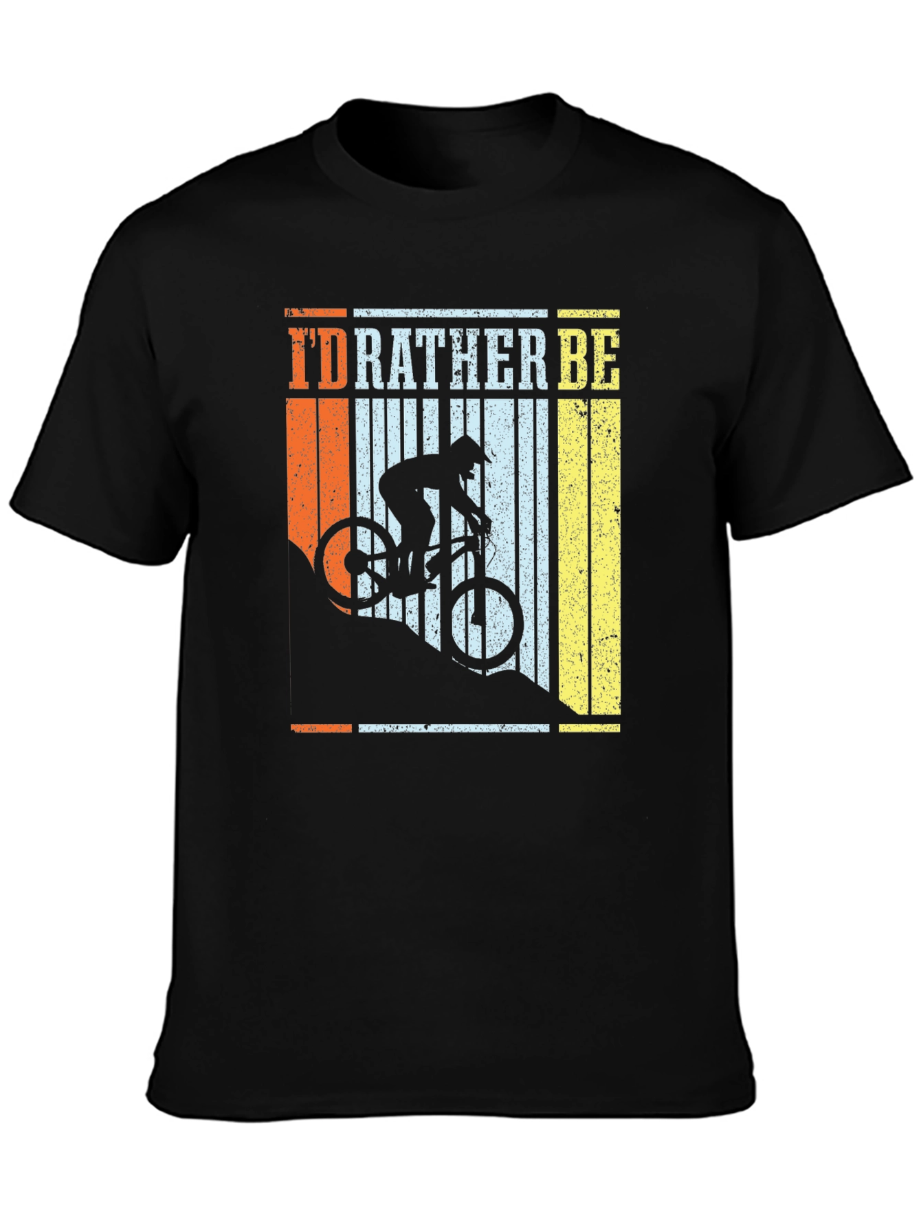 Id Rather Be Mountain Biking T-Shirt