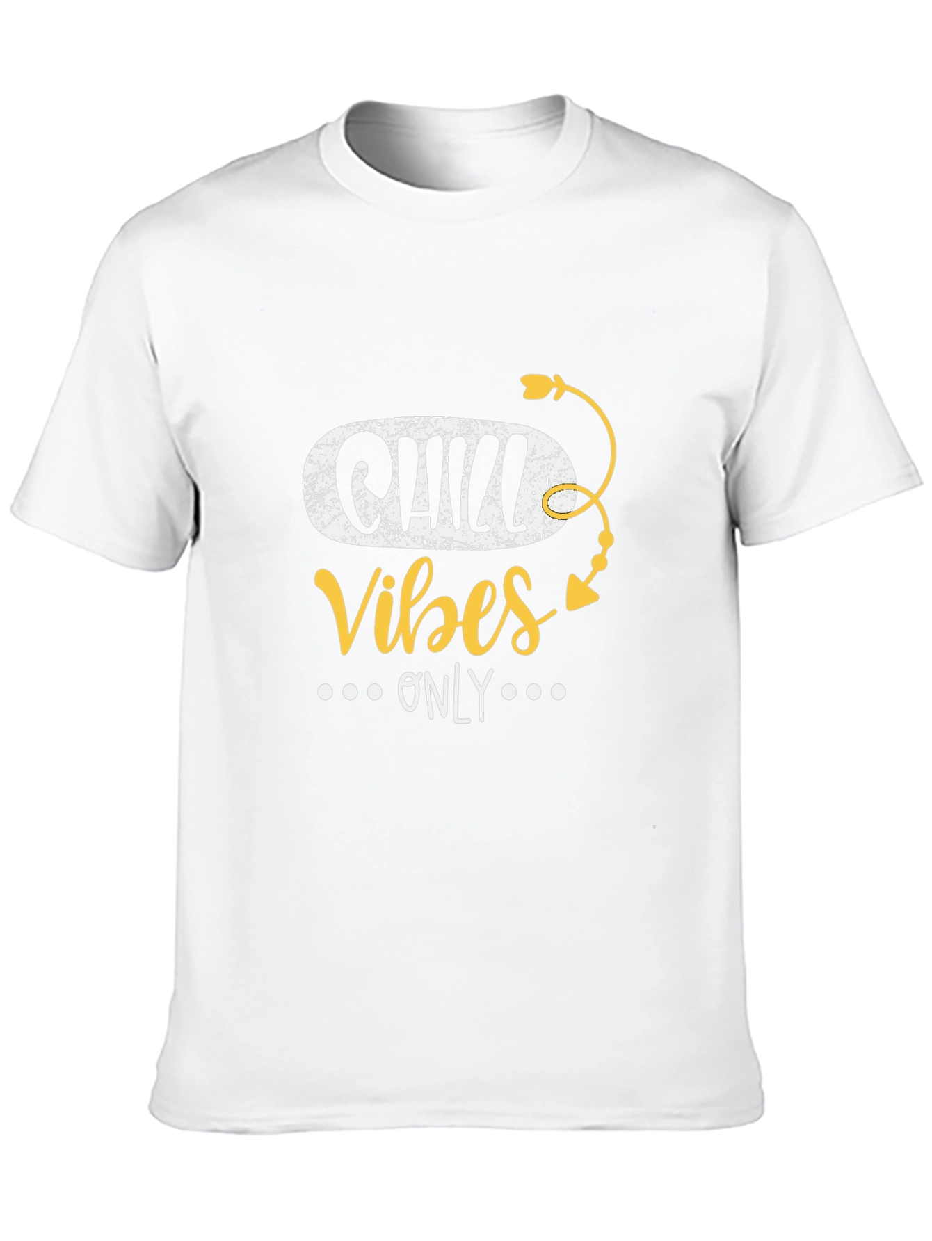 Chill Vibes Only Black T-Shirt