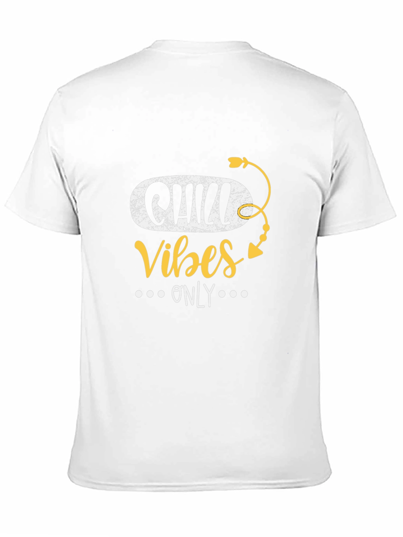 Chill Vibes Only Black T-Shirt