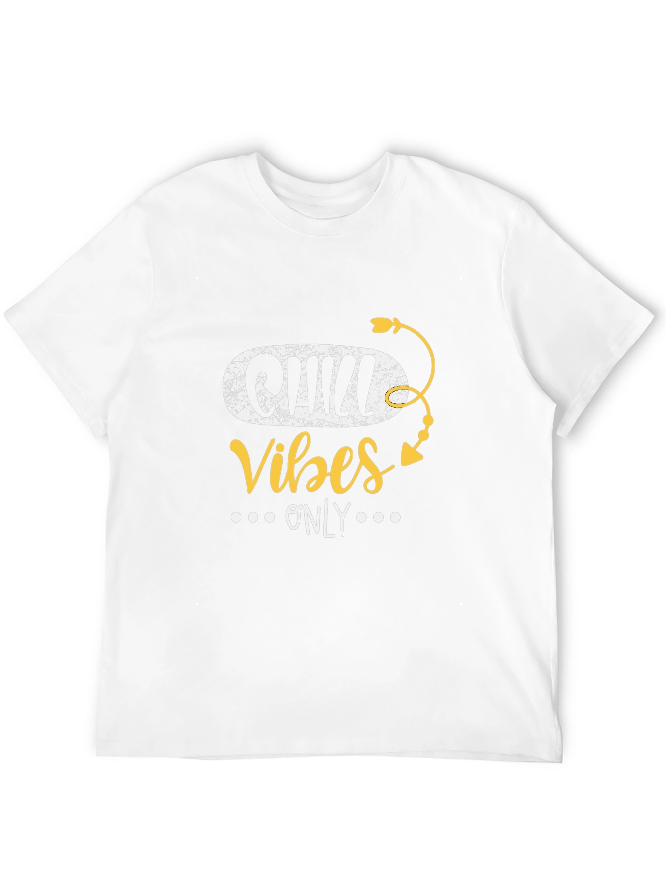 Chill Vibes Only Black T-Shirt