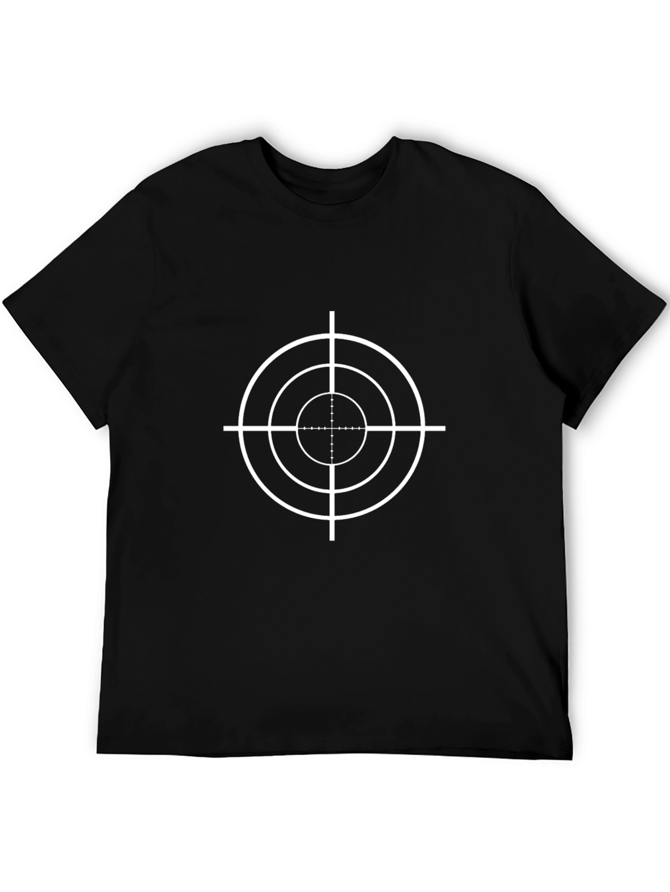 Target Practice Tee - Mens Black Graphic T-Shirt
