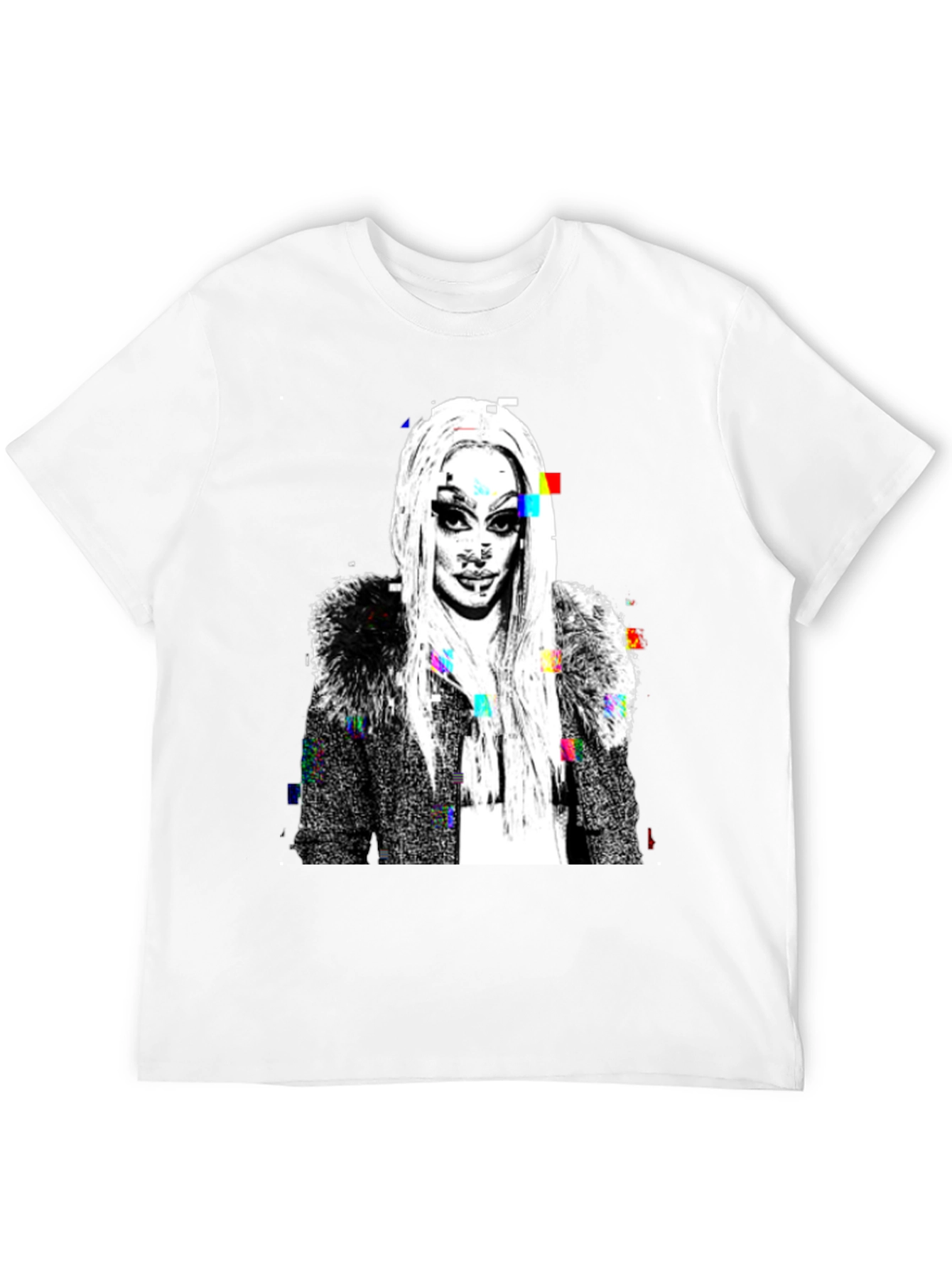 Glitch Art Drag Queen T-Shirt