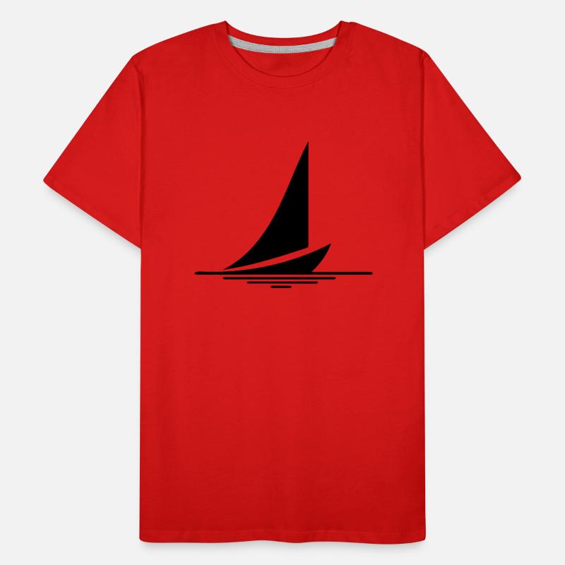 Sailing Boat With Sails For Sailors Cool Captains
