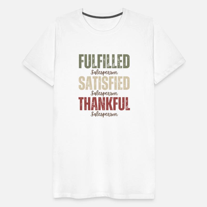 Salesperson Retro Grunge Effect Text Fall Season