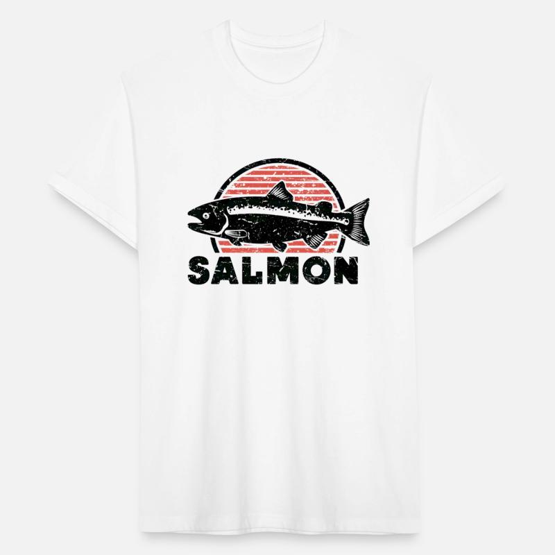 Salmon Fish Vintage Fishing Lover Gift