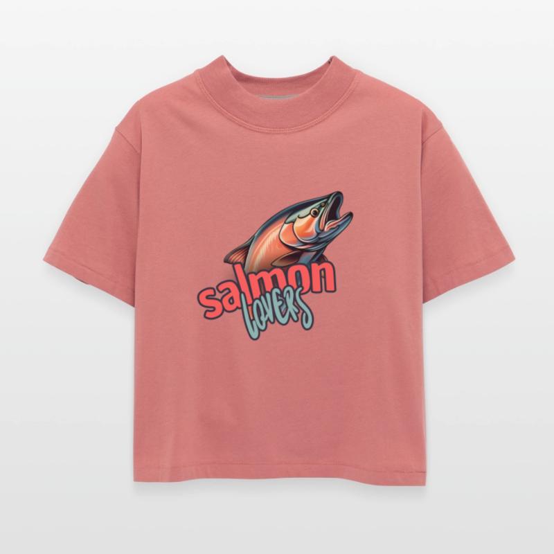 Salmon Lovers 3D Head Illustration