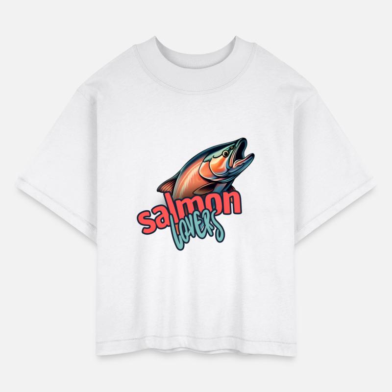 Salmon Lovers 3D Head Illustration