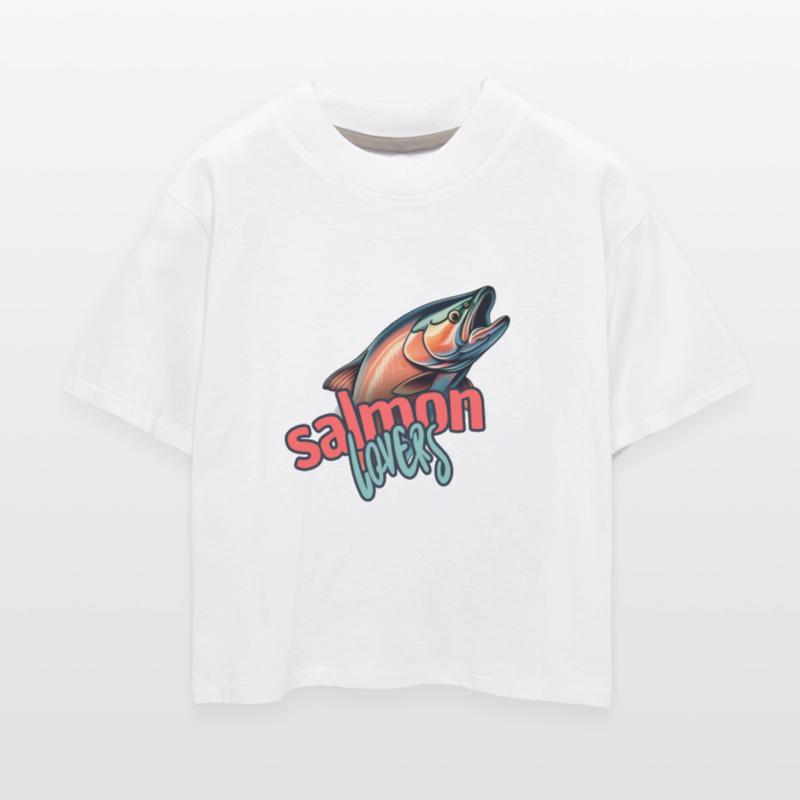 Salmon Lovers 3D Head Illustration