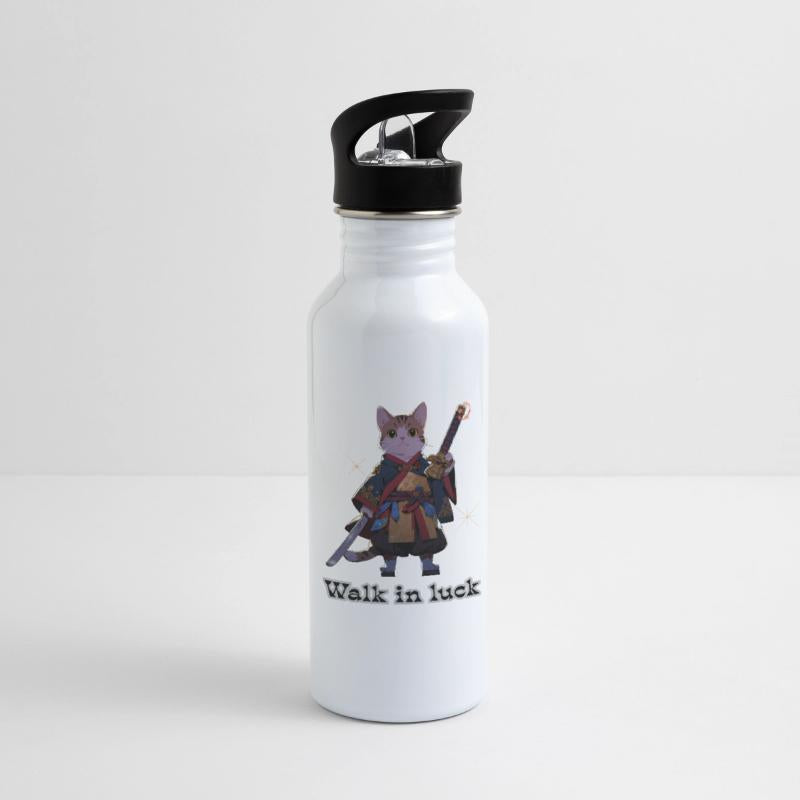 Samurai Cat Illustration for Apparel