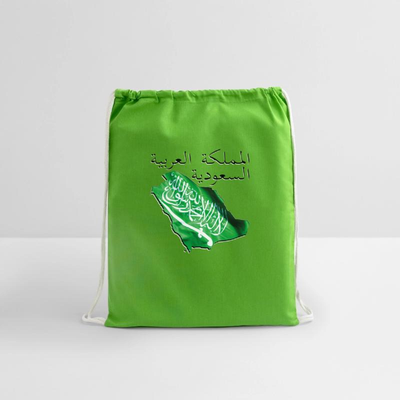 Saudi Arabia Flag in Saudi Arabia Map S-A