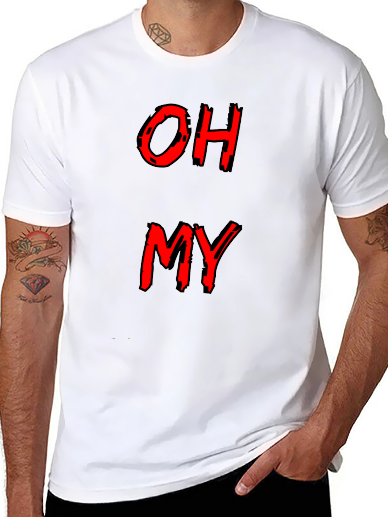 Oh My Graphic T-Shirt - Funny Mens Tee