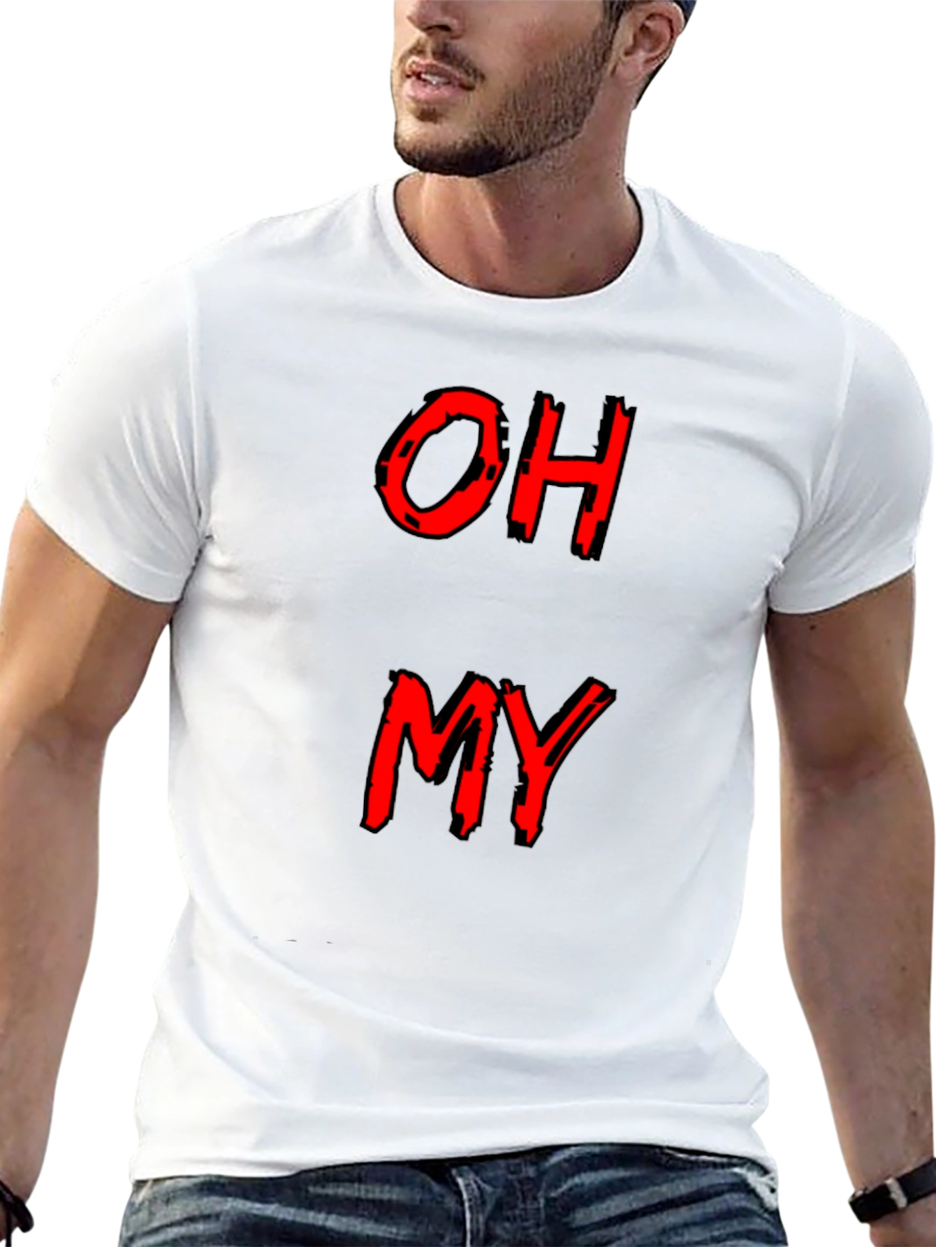 Oh My Graphic T-Shirt - Funny Mens Tee
