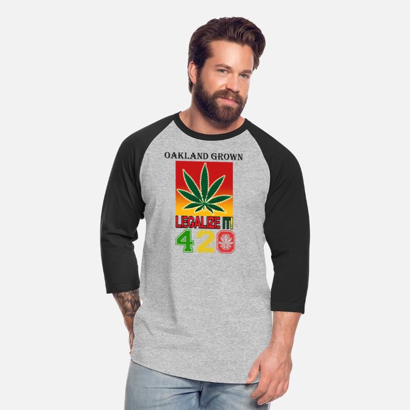 Screaming 420 Oakland Grown Weed Marijuana Design