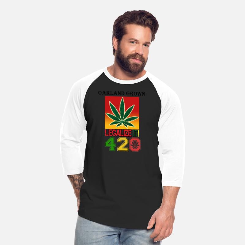 Screaming 420 Oakland Grown Weed Marijuana Design