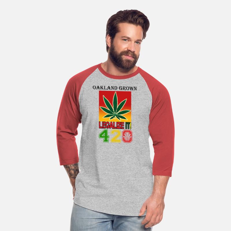 Screaming 420 Oakland Grown Weed Marijuana Design