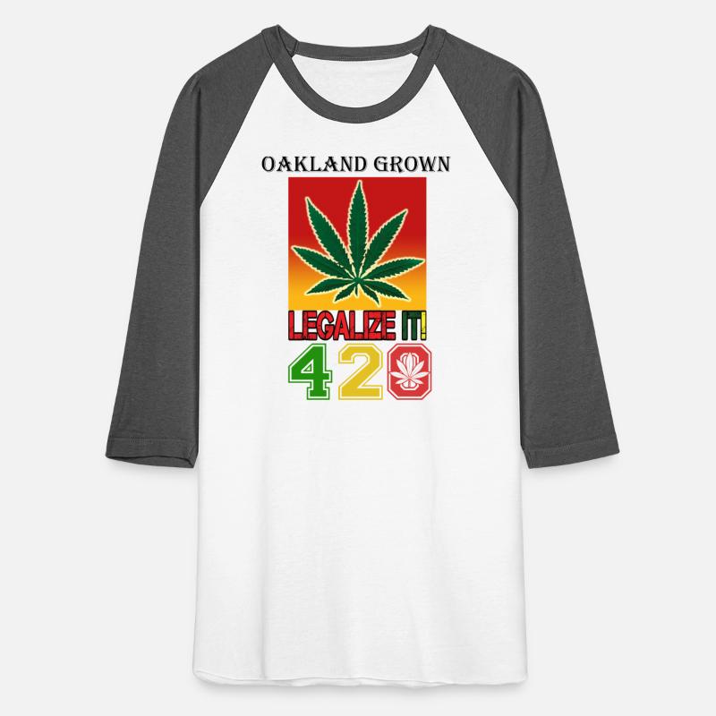 Screaming 420 Oakland Grown Weed Marijuana Design
