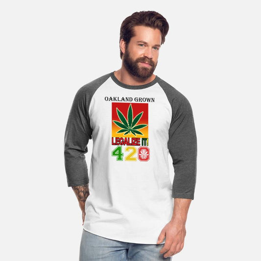 Screaming 420 Oakland Grown Weed Marijuana Design
