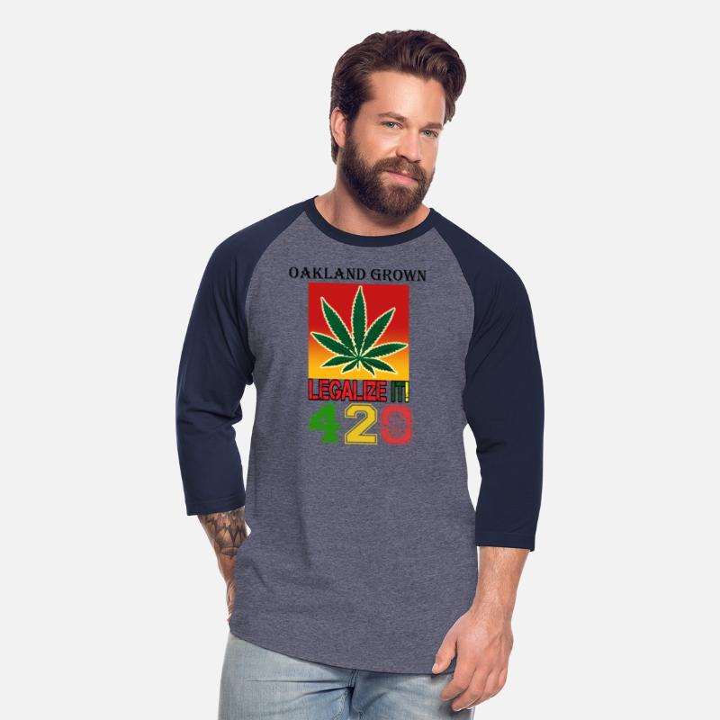 Screaming 420 Oakland Grown Weed Marijuana Design