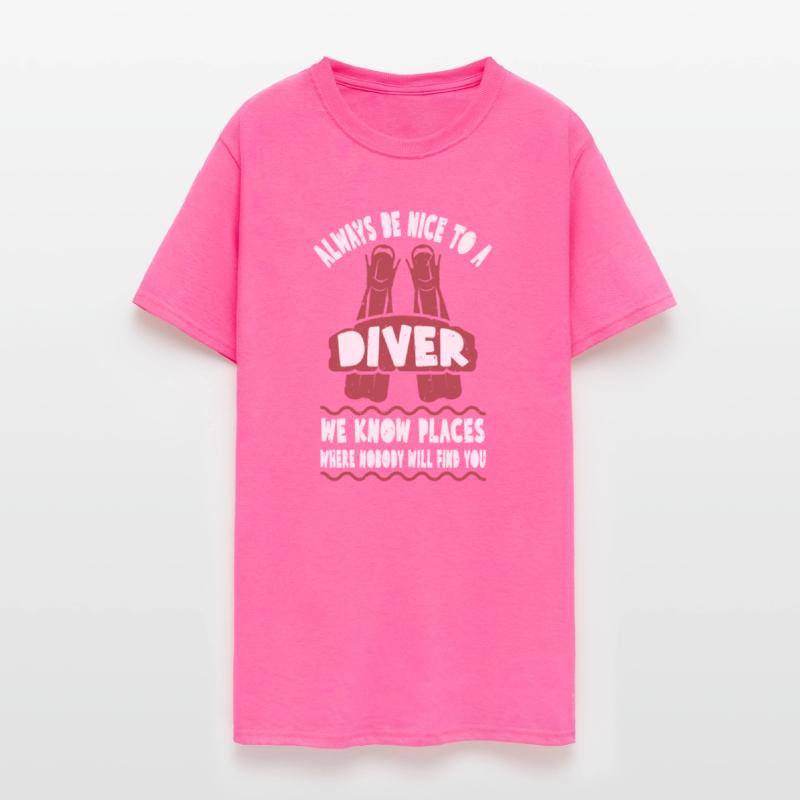 Scuba Diving Funny Saying Be Nice To A Scuba Diver