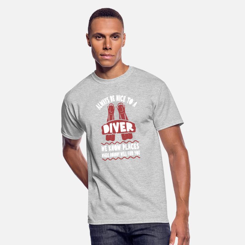 Scuba Diving Funny Saying Be Nice To A Scuba Diver