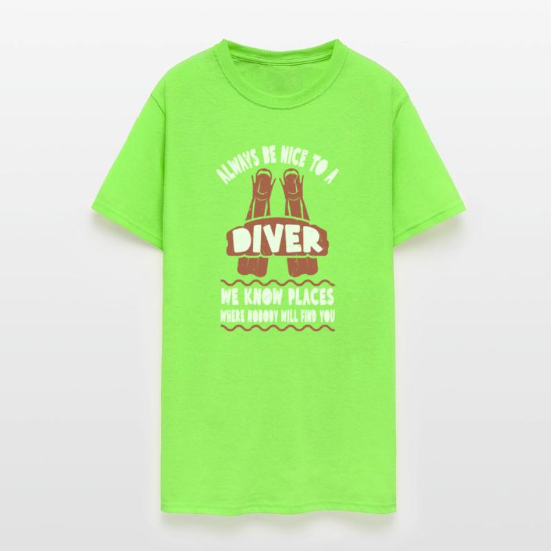 Scuba Diving Funny Saying Be Nice To A Scuba Diver