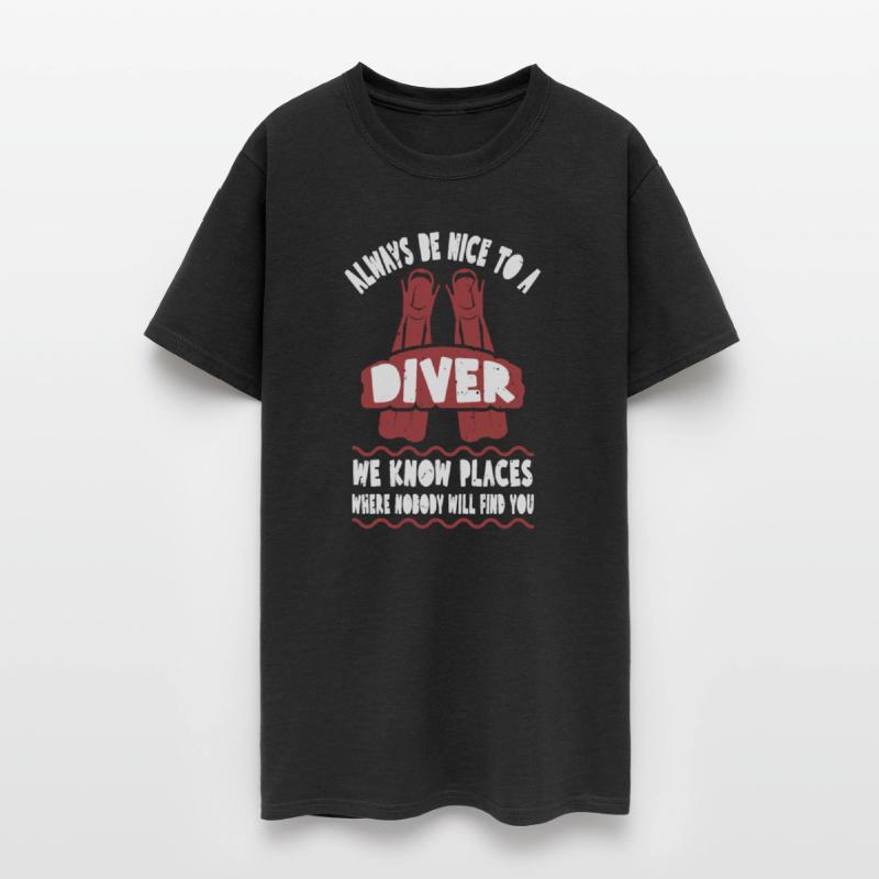 Scuba Diving Funny Saying Be Nice To A Scuba Diver
