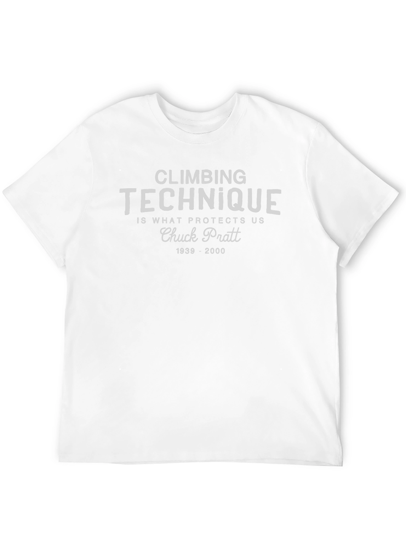 Climbing Technique Tee - Chuck Pratt Tribute Shirt
