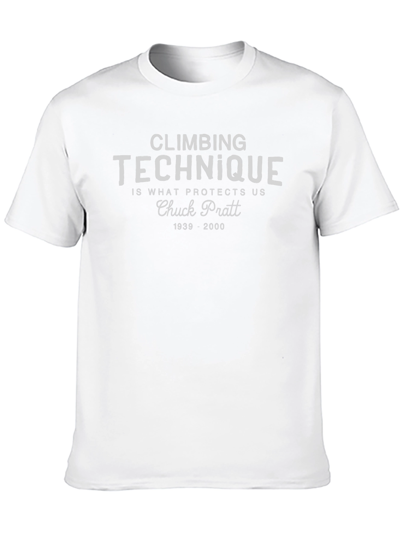 Climbing Technique Tee - Chuck Pratt Tribute Shirt