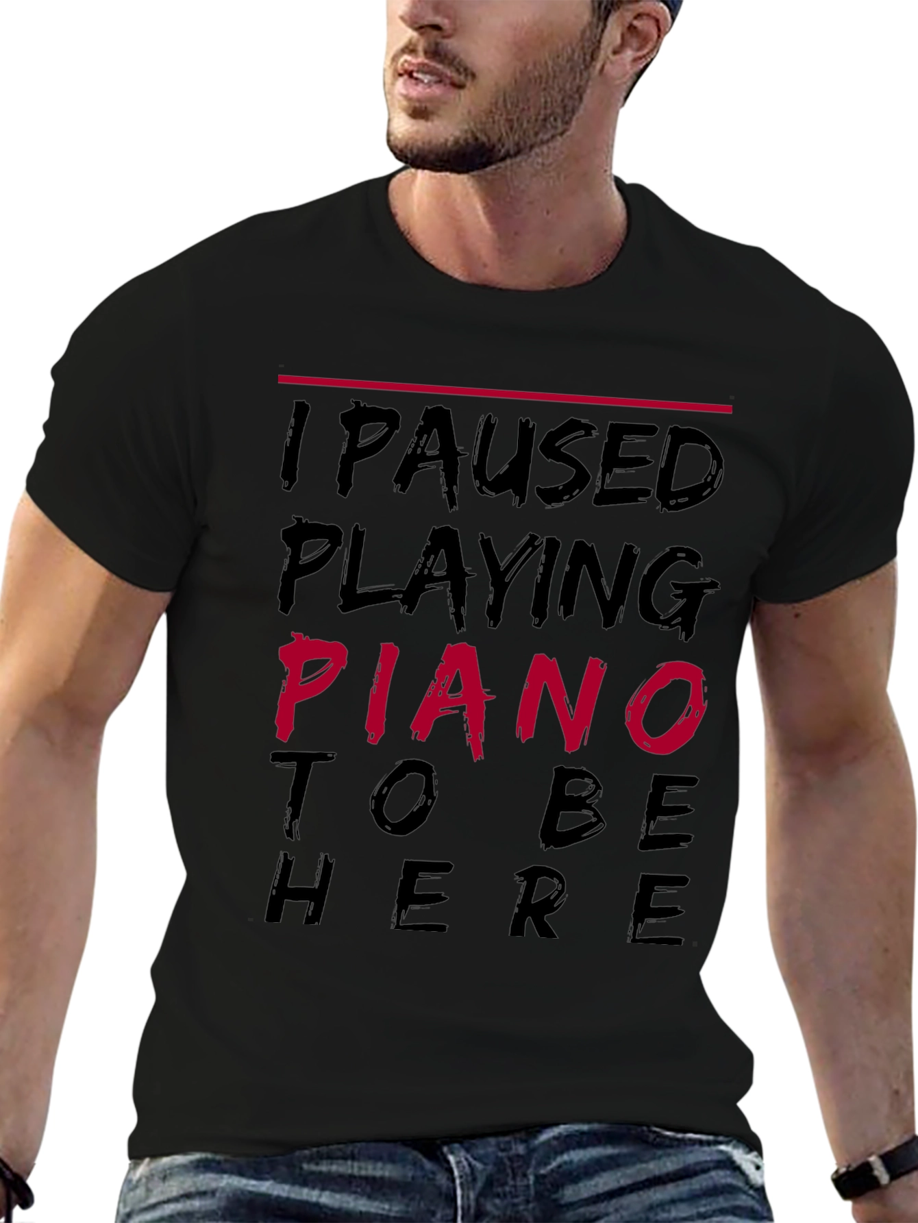 Piano Player Humor T-Shirt