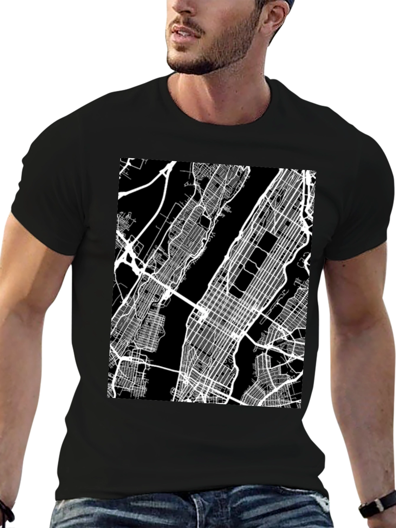 Urban Navigator Tee - Cityscape Design