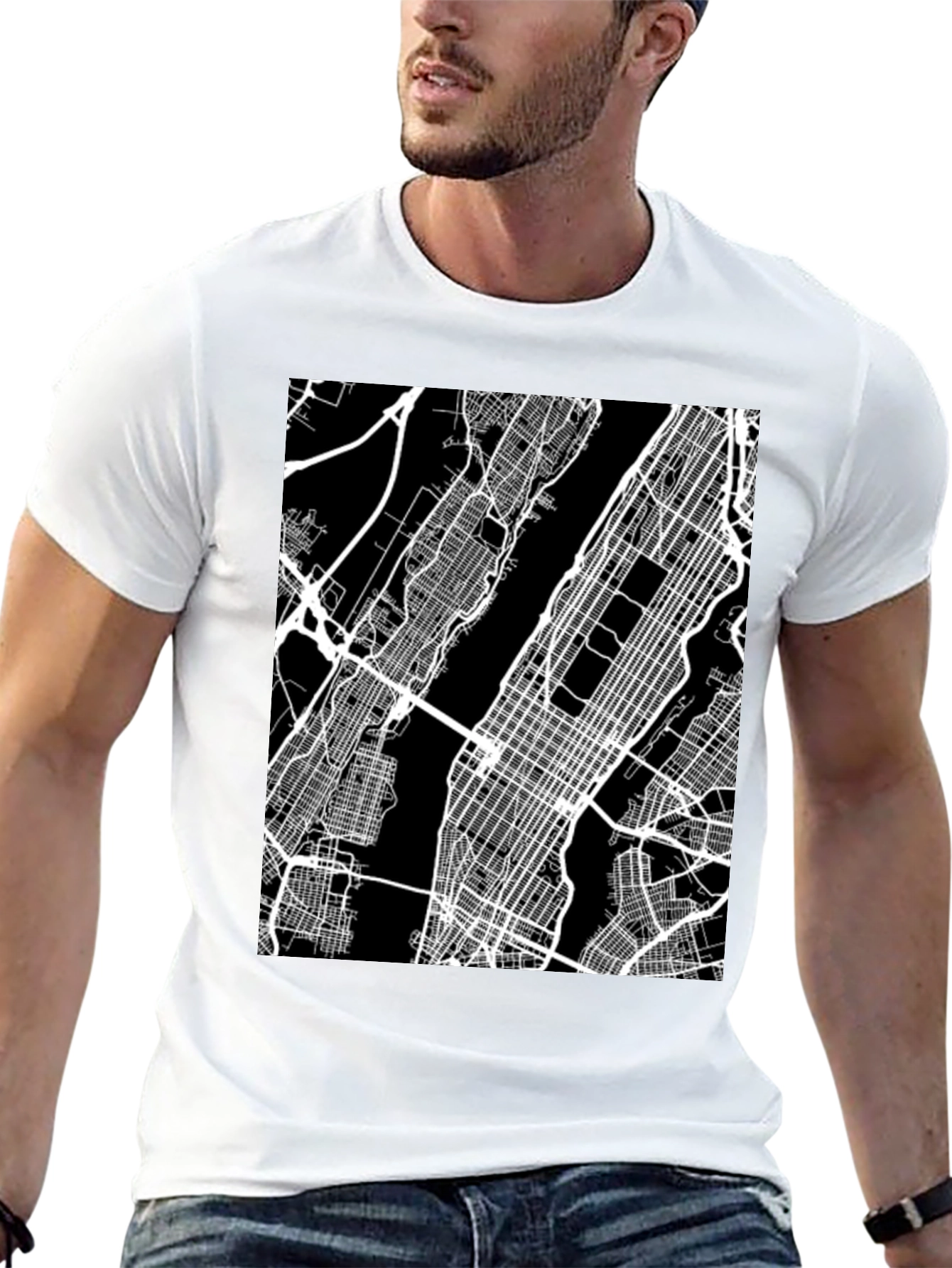Urban Navigator Tee - Cityscape Design