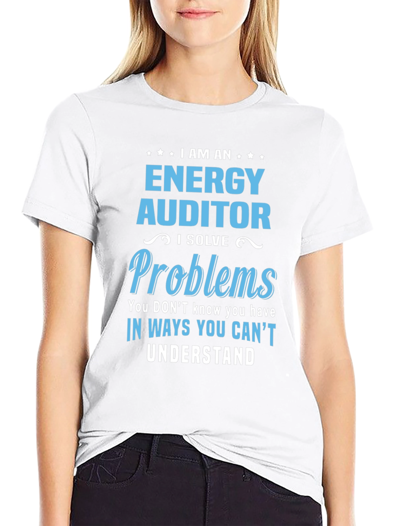 Energy Auditor T-Shirt - I Solve Problems
