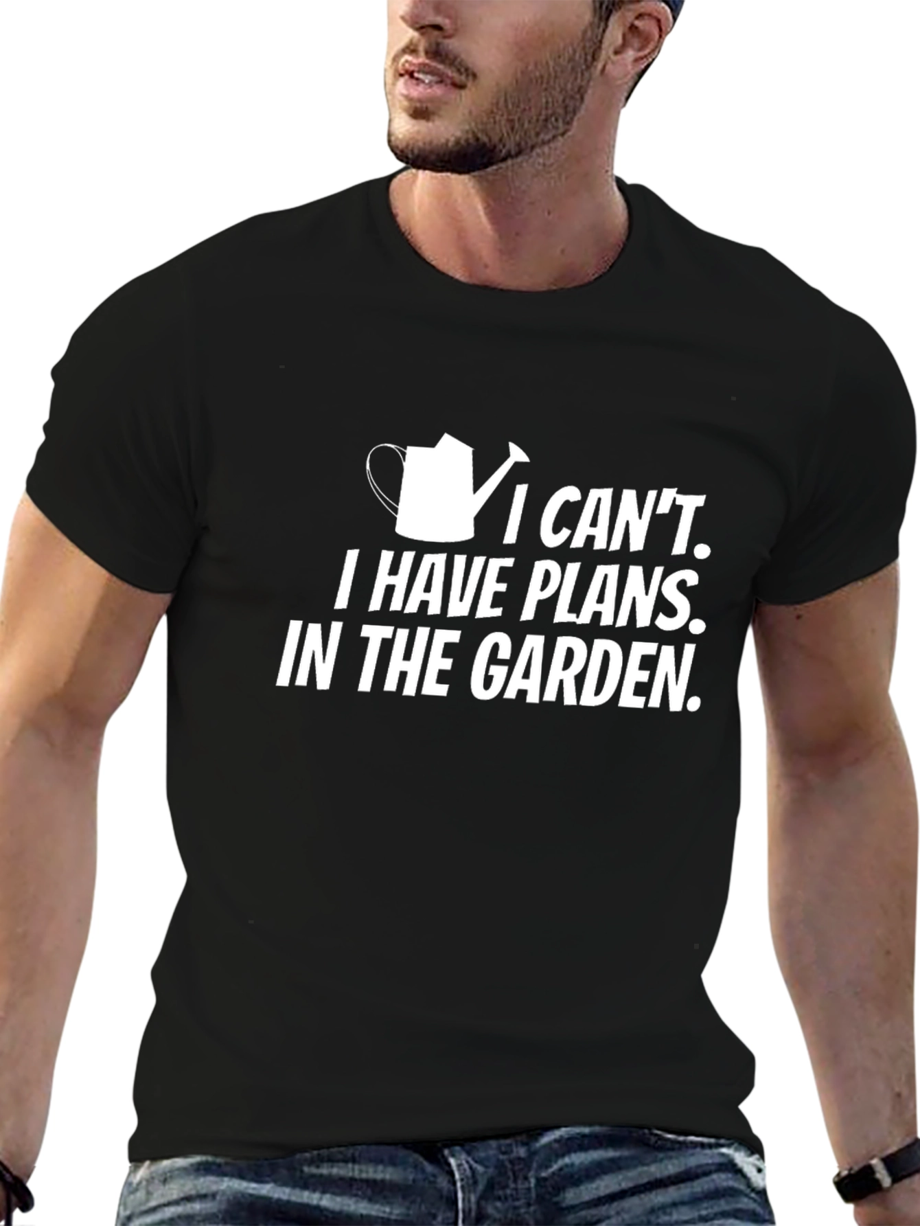 Gardening Plans T-Shirt - Black Humor Tee
