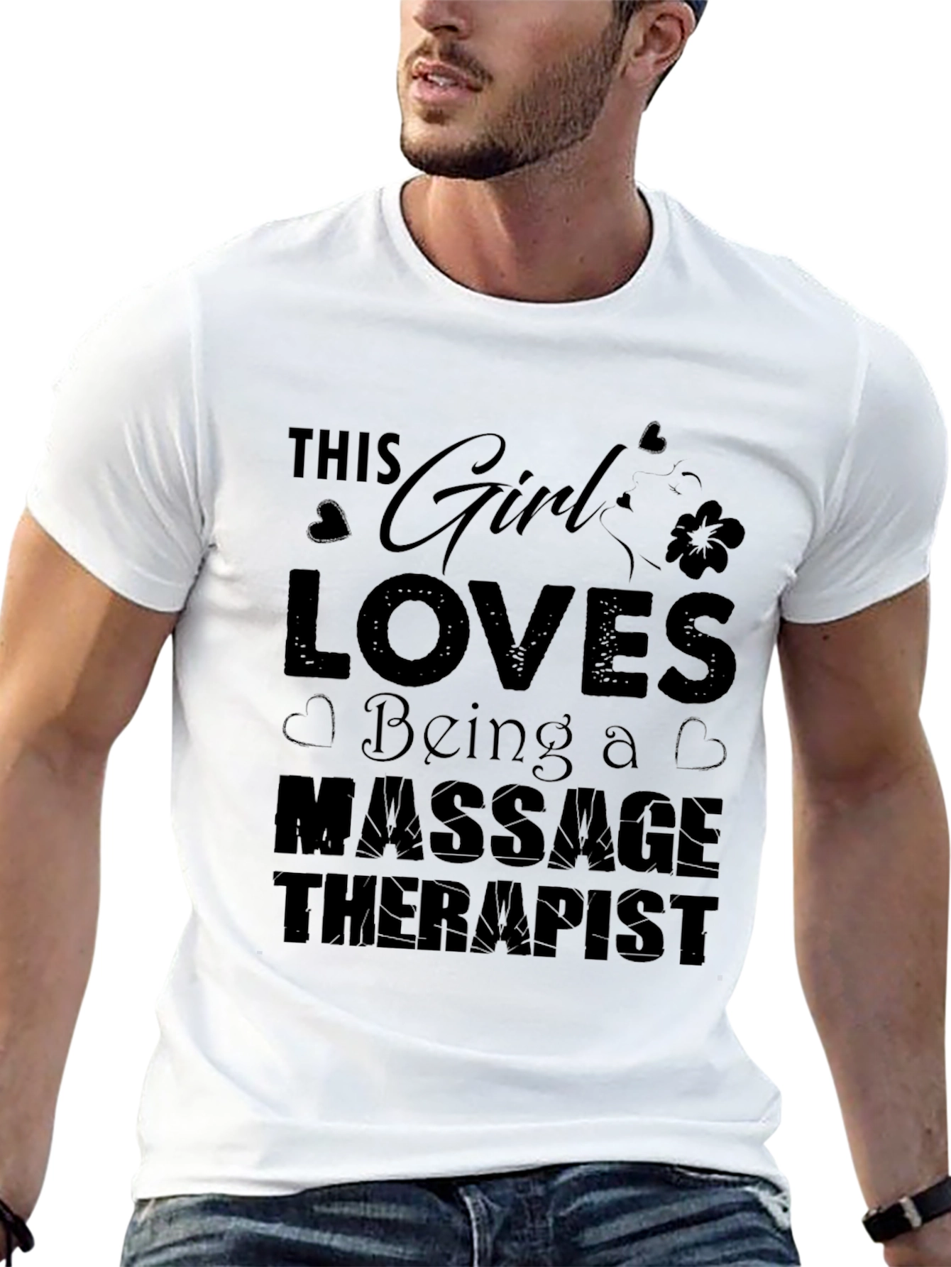 Massage Therapist T-Shirt - This Girl Loves