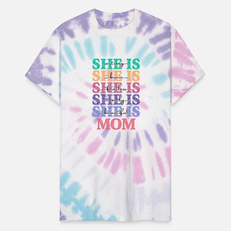 She is strong brave fearless lovely beautiful mom