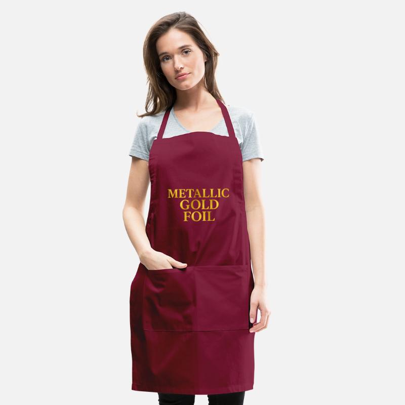 Shimmering Metallic Gold Foil Design