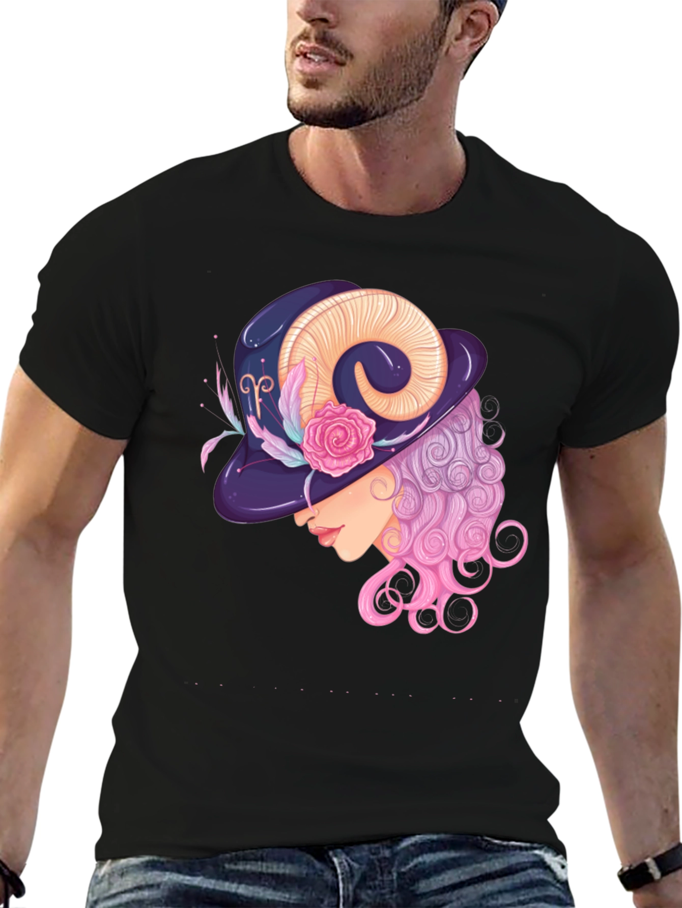 Aries Zodiac Sign T-Shirt