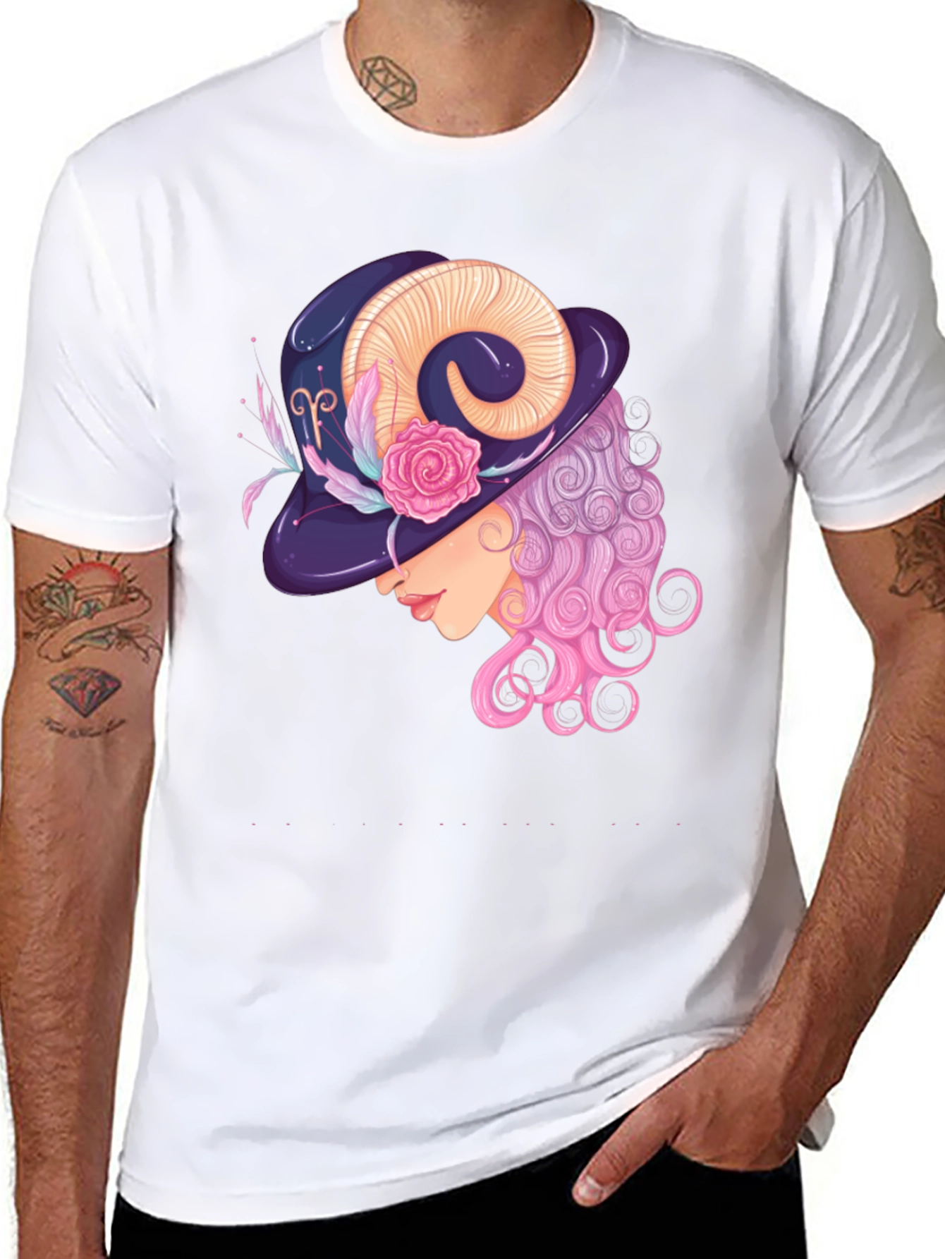 Aries Zodiac Sign T-Shirt