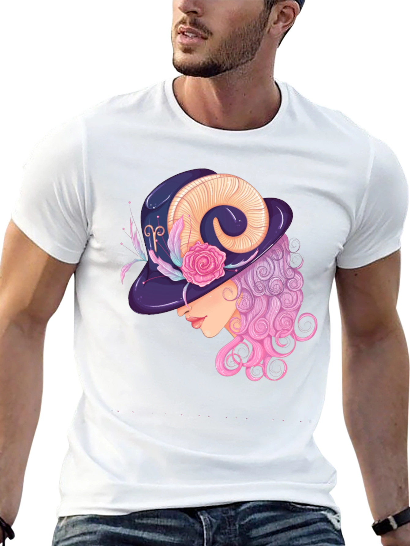 Aries Zodiac Sign T-Shirt