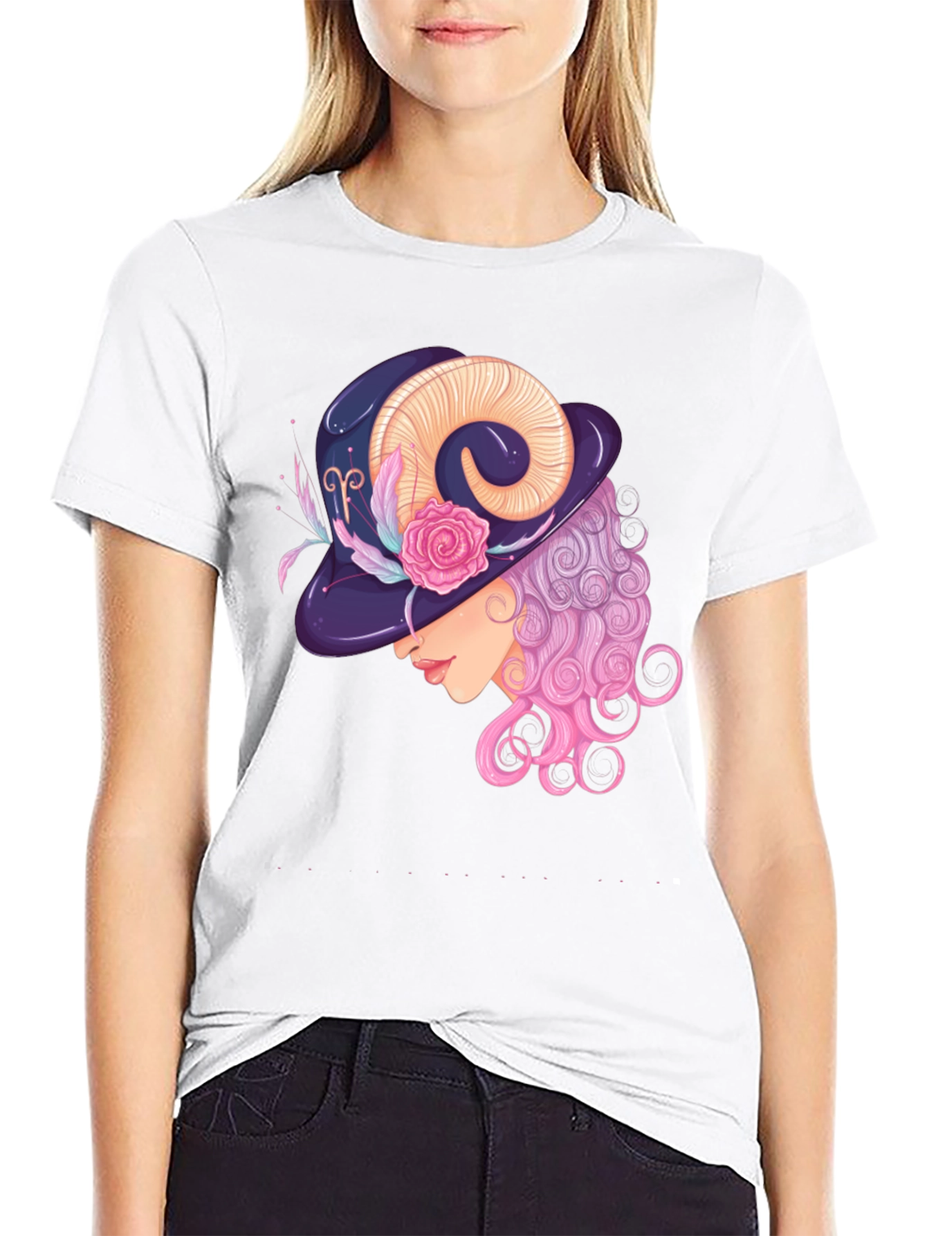 Aries Zodiac Sign T-Shirt