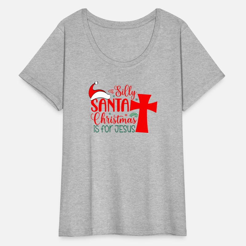 Silly Santa Christmas Is for Jesus