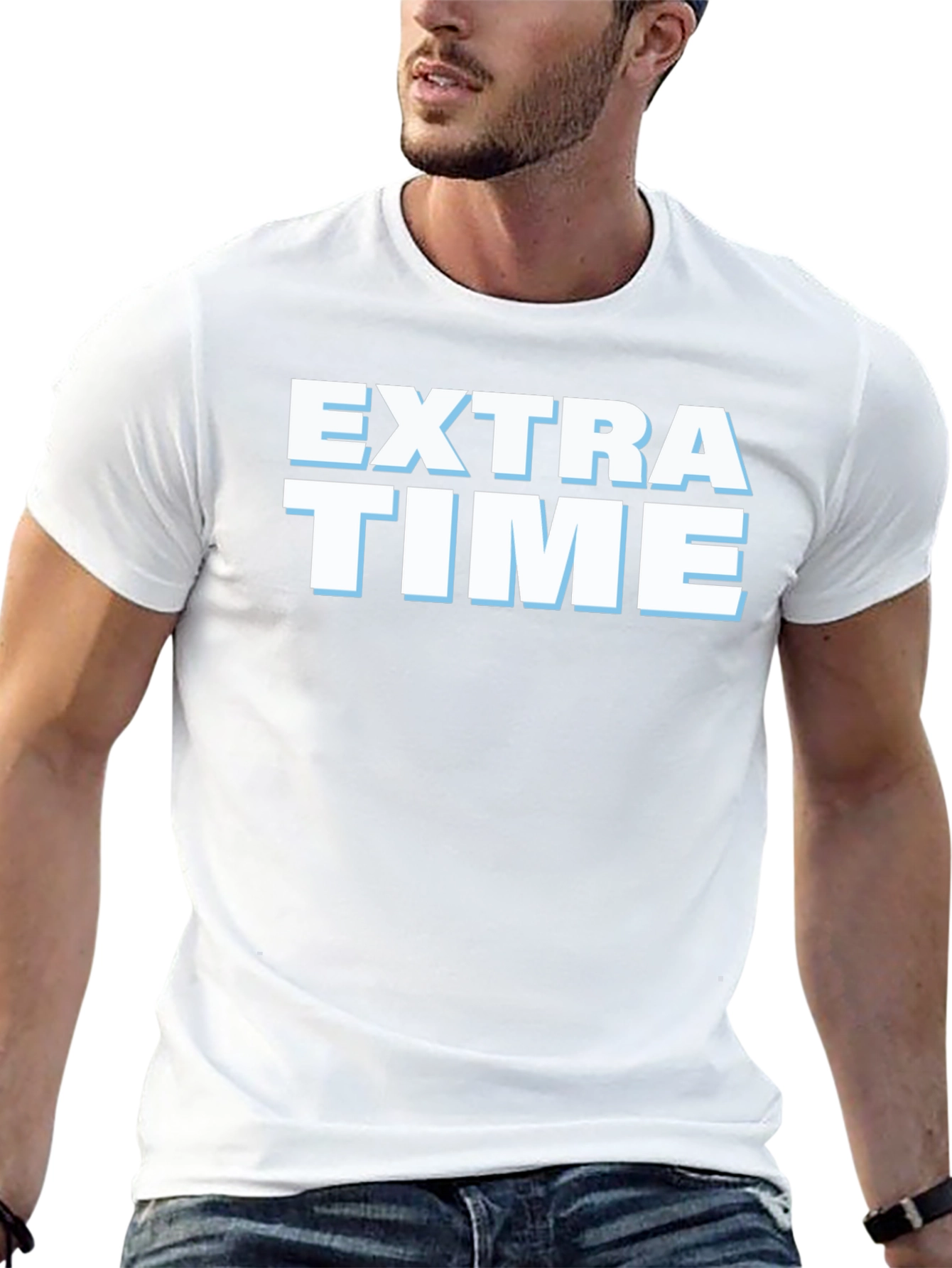 Extra Time Graphic Tee - Cool Casual Style