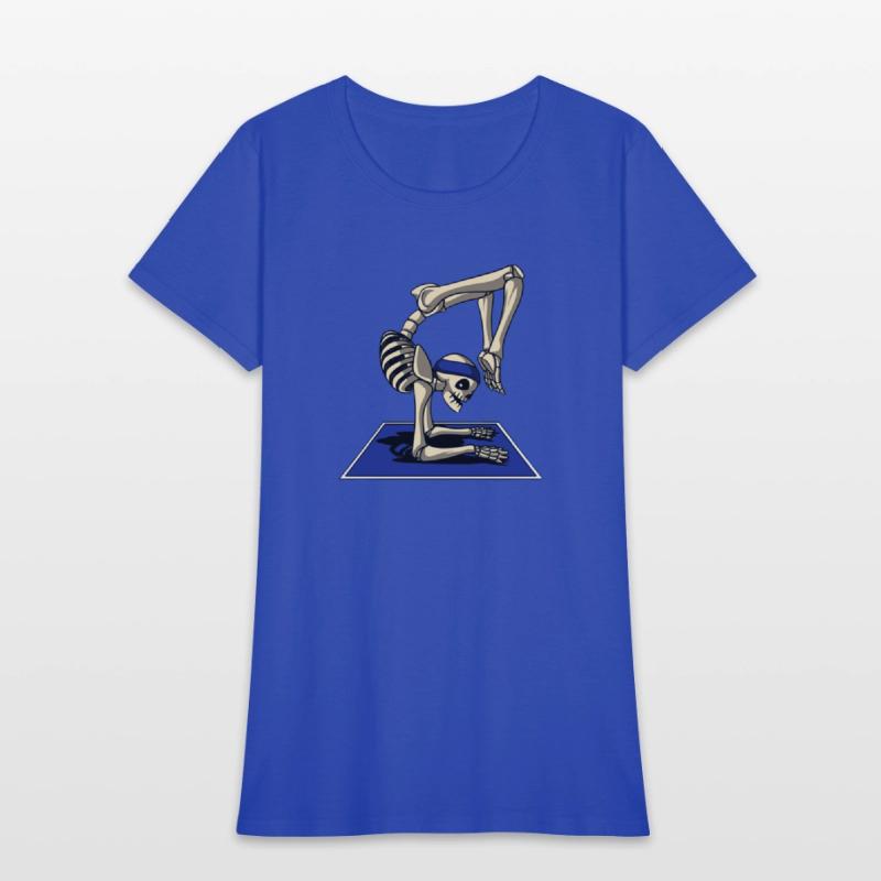 Skeleton Yoga Exercise Pose