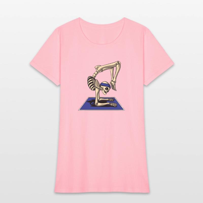 Skeleton Yoga Exercise Pose