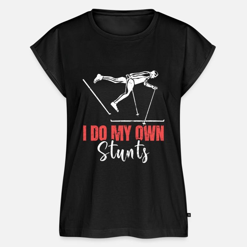 Skiing Extreme I do my Own Stunts Funny