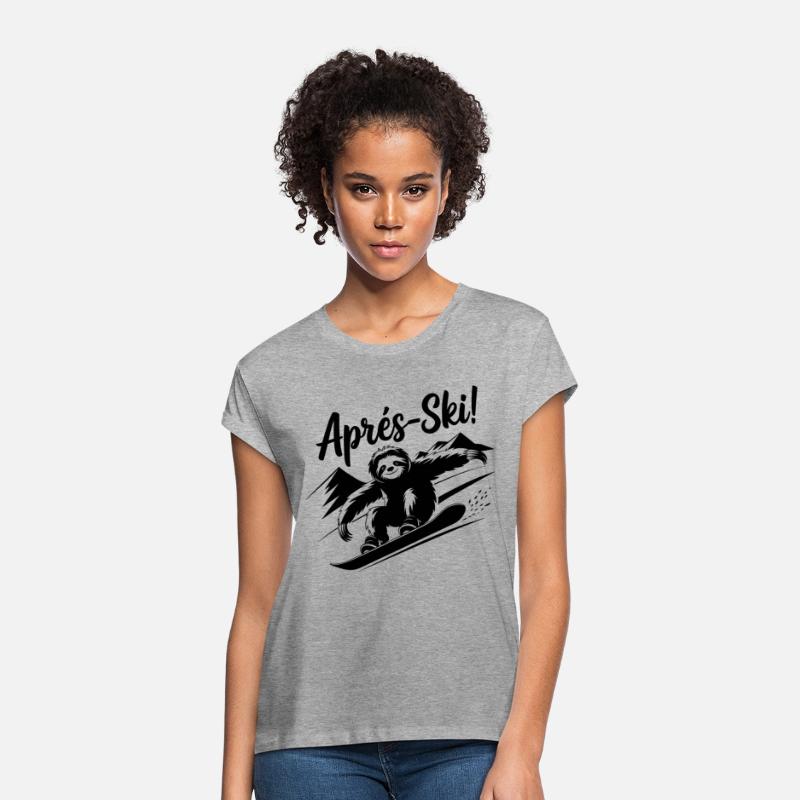 Sloth Funny Animal Snowboard Après-Ski