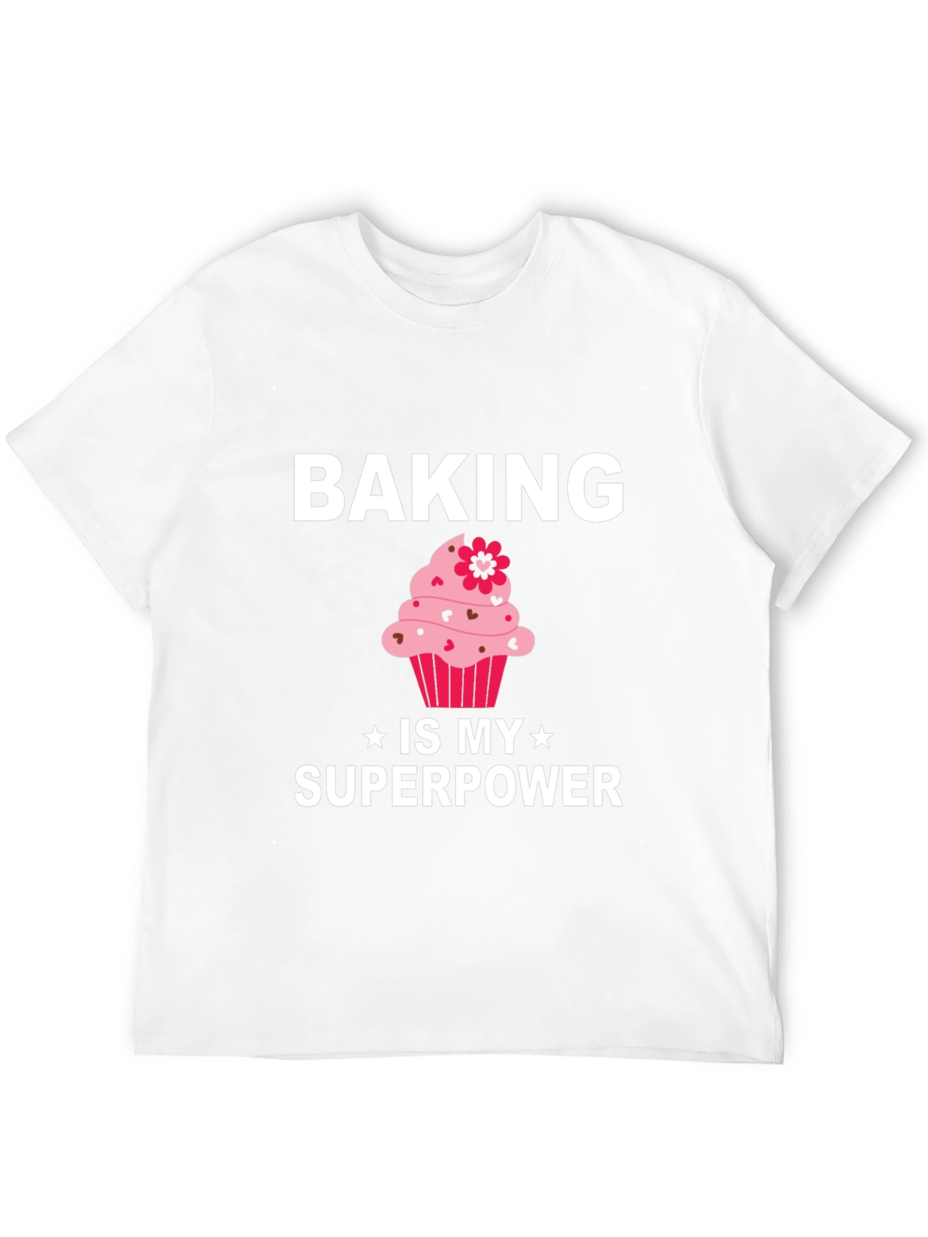 Baking is My Superpower T-Shirt Cupcake Tee