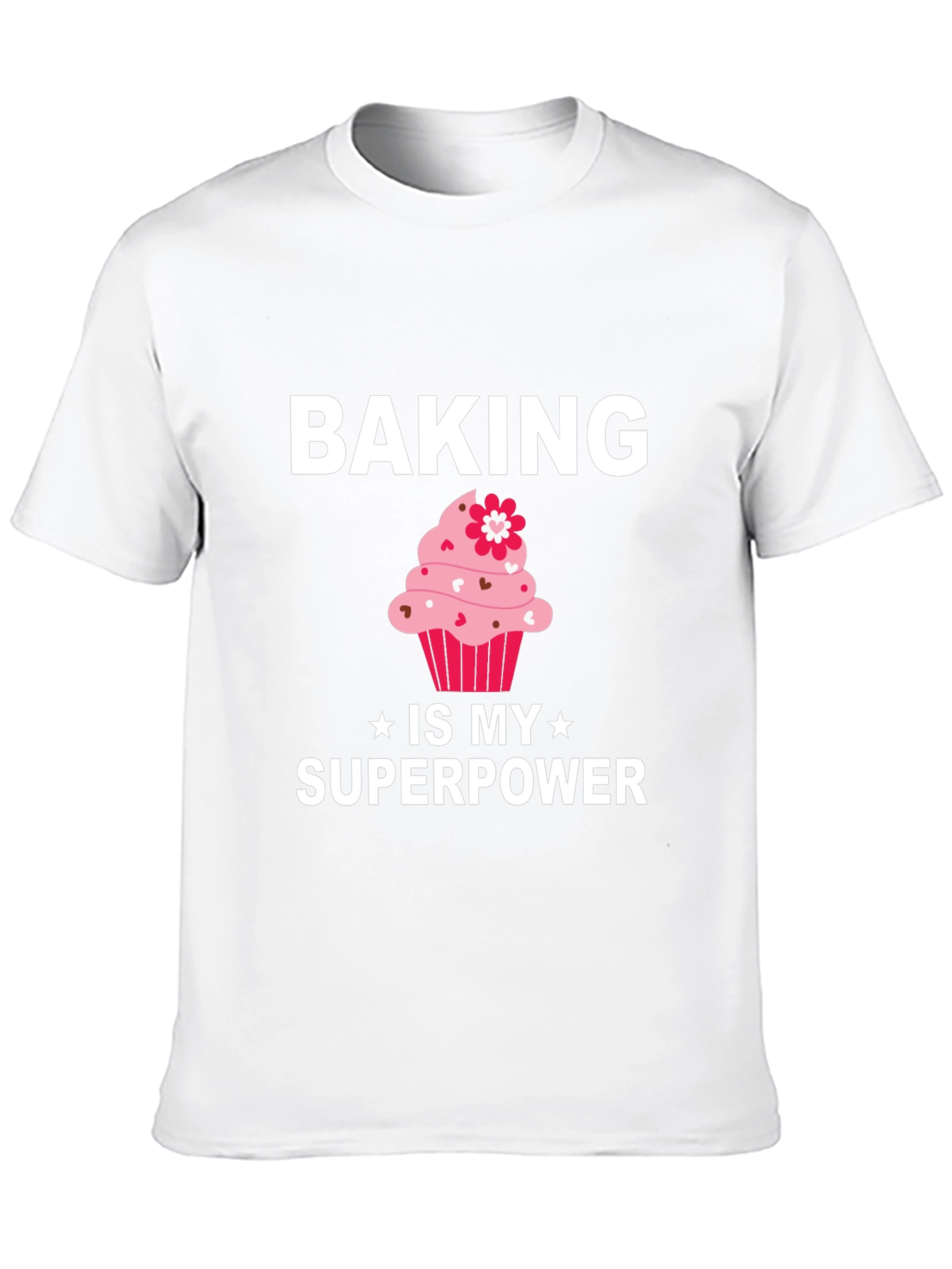 Baking is My Superpower T-Shirt Cupcake Tee