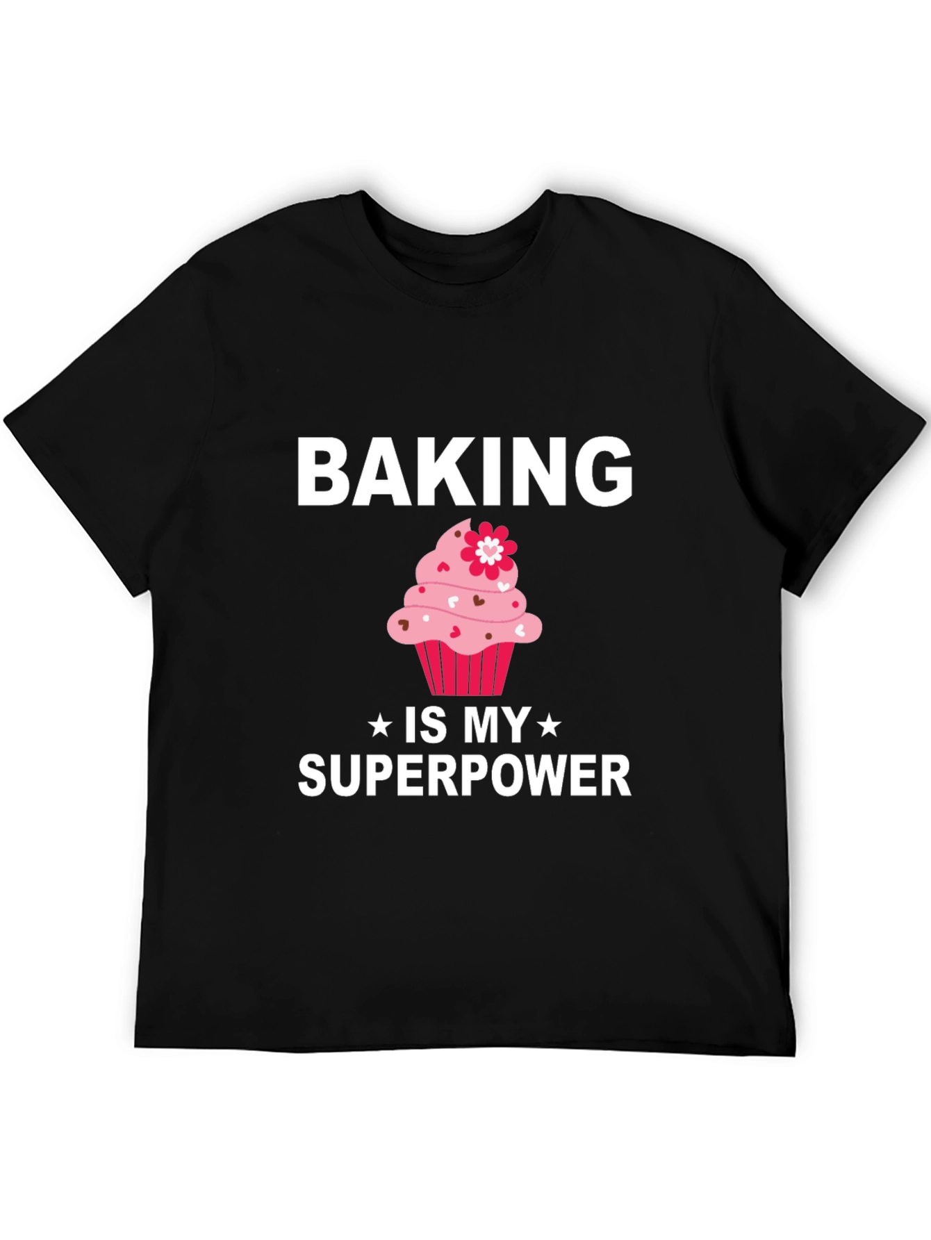 Baking is My Superpower T-Shirt Cupcake Tee