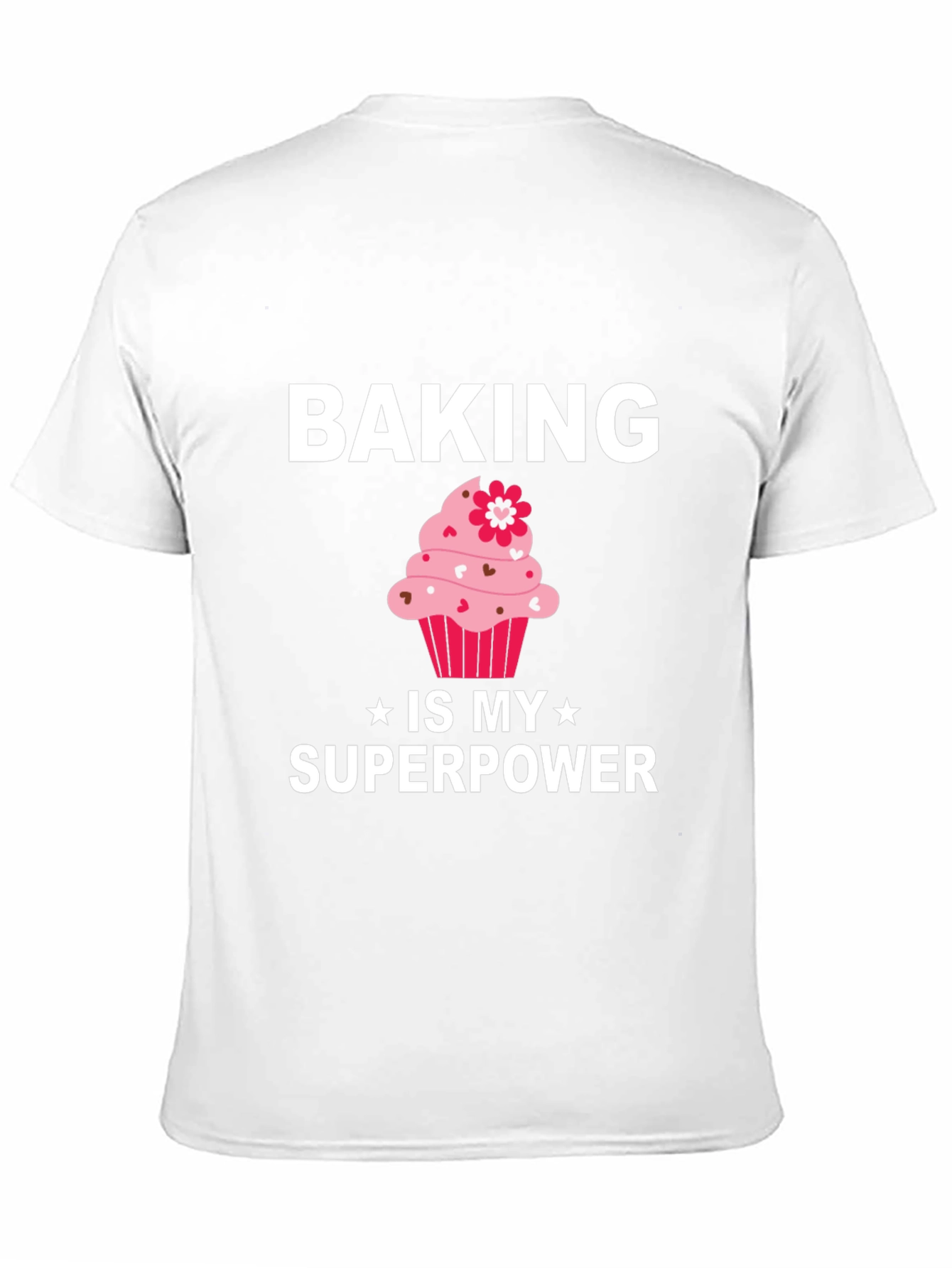 Baking is My Superpower T-Shirt Cupcake Tee